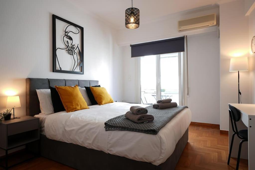 Syntagma Square, 70Sqm Pentelis Sunny Apartment アテネ エクステリア 写真