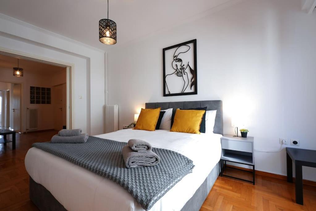 Syntagma Square, 70Sqm Pentelis Sunny Apartment アテネ エクステリア 写真